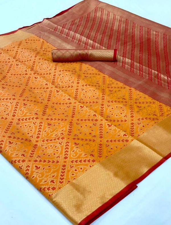 Rajtex Kahilya Silk Designer Festive Wear Patola Saree Collection
